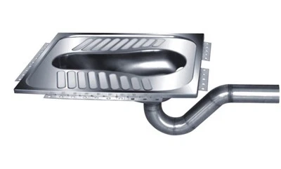 Acier inoxydable public 304 s - Pièce de piégeage Toilet